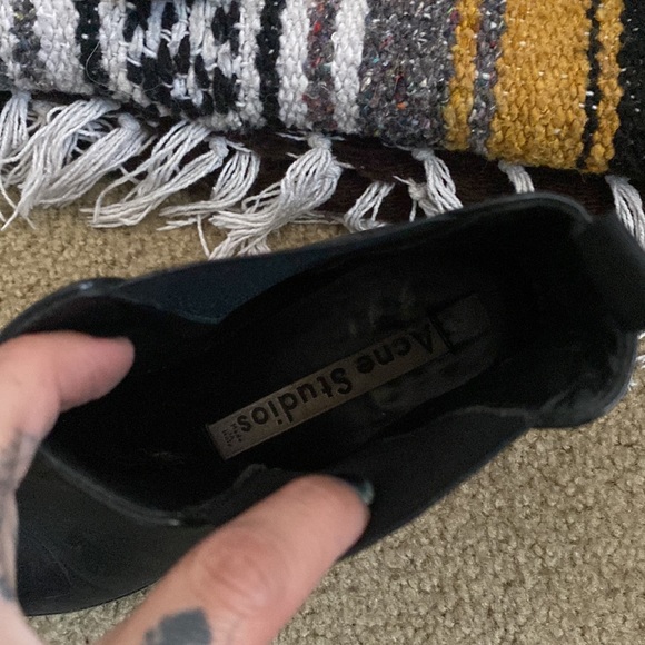 Acne studios black Jensen boots - Picture 5 of 7